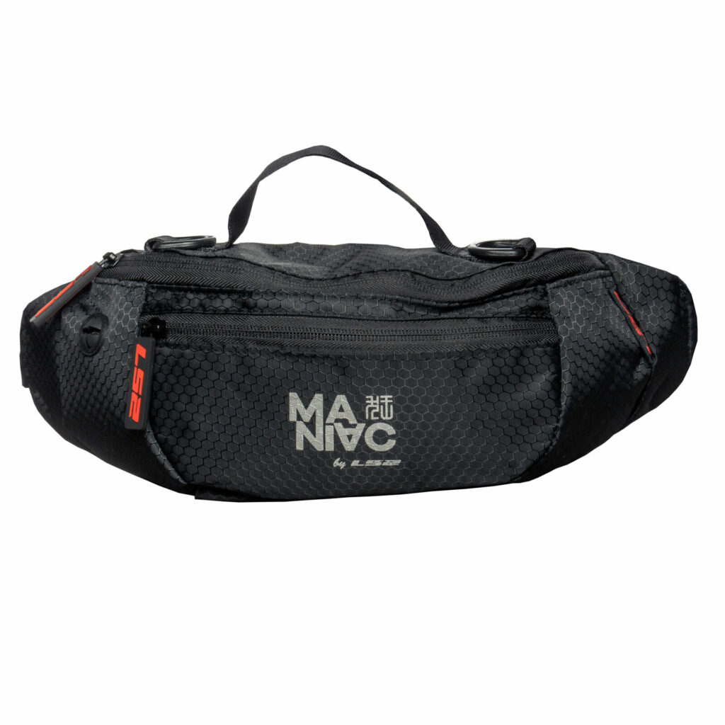 LS2 LWB-02 Waist Bag Honeycomb vzor fabric black 3L