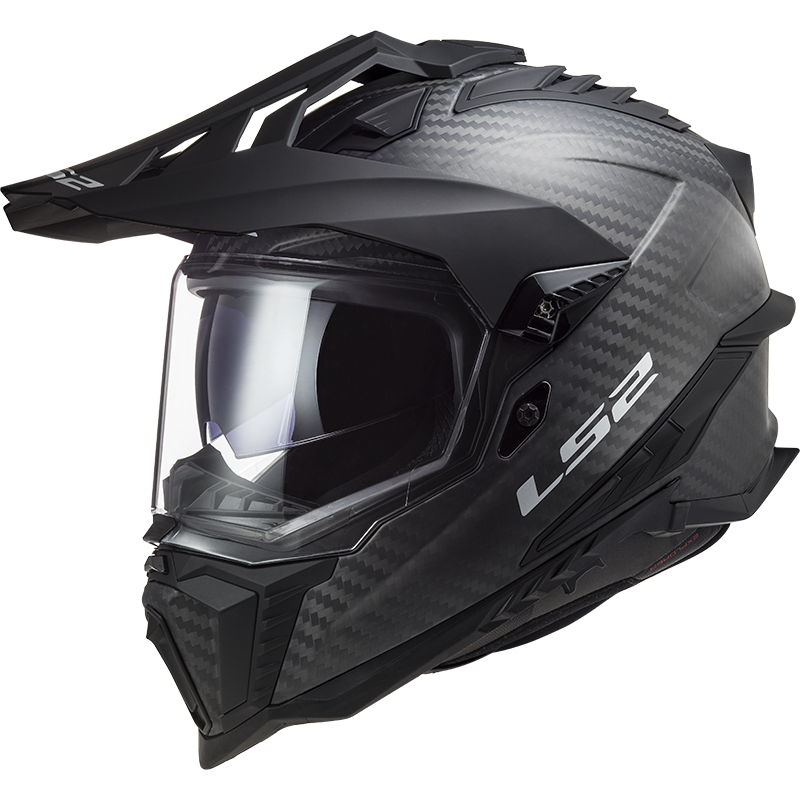 LS2 MX701 EXPLORER C SOLID MATT CARBON XXL