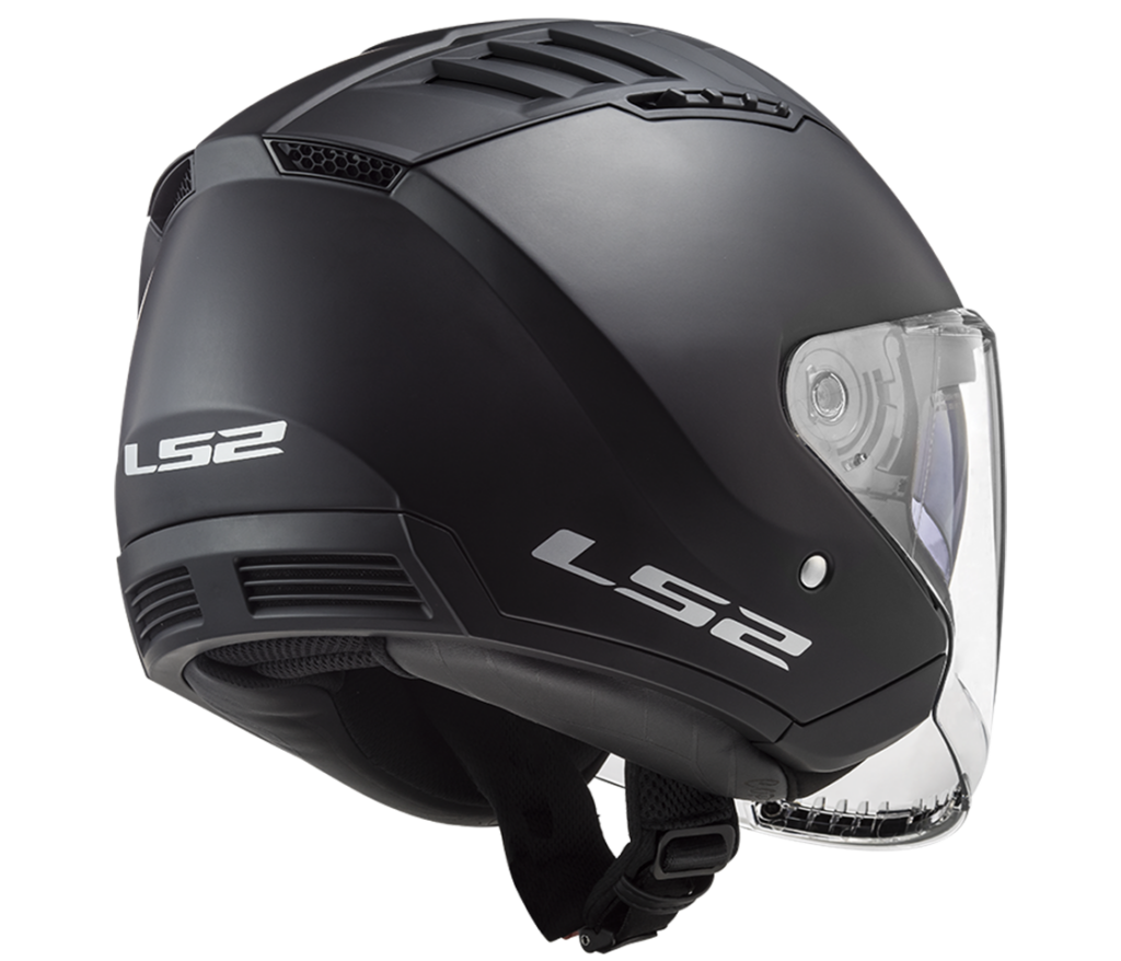 LS2 OF600 COPTER MATT BLACK XL