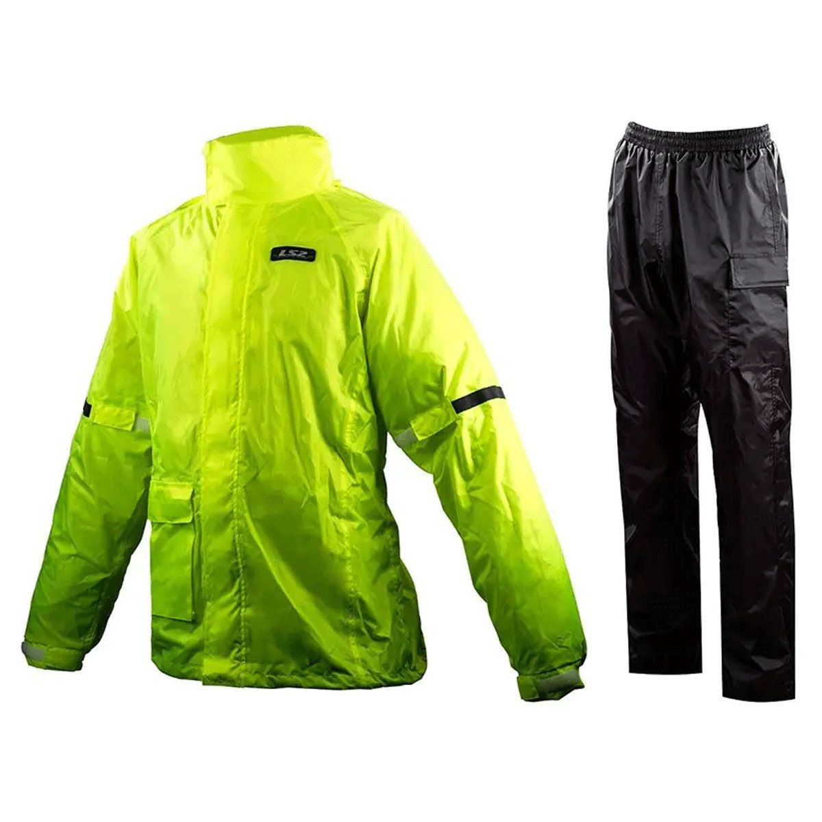 LS2 TONIC UNISEX RAIN SUIT HI-VIS YELLOW XL
