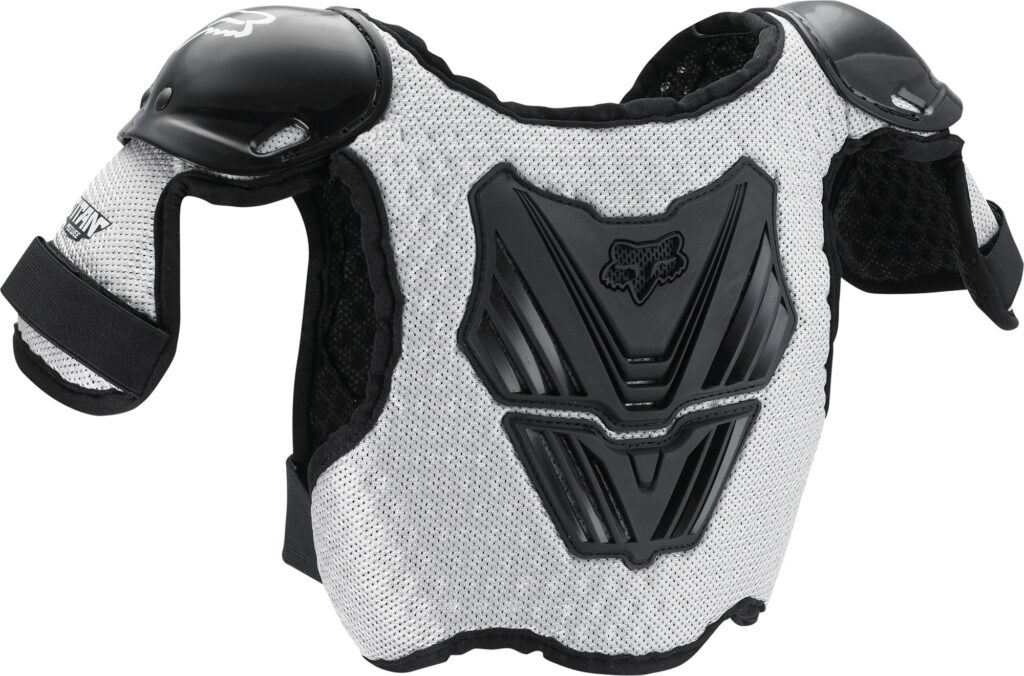 FOX Peewee Titan Roost Defle – M/L, Black/Silver MX22