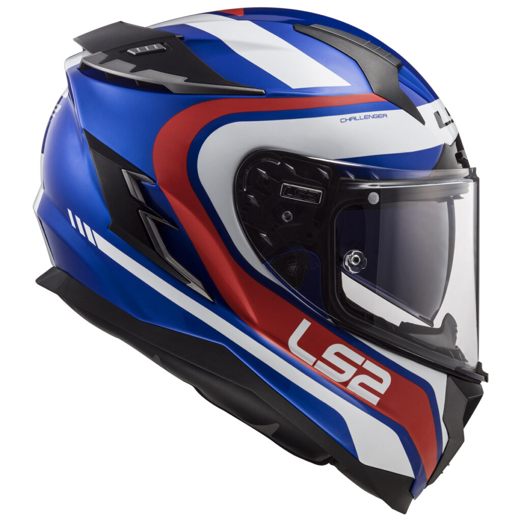 LS2 FF327 CHALLENGER FUSION BLUE RED XXL