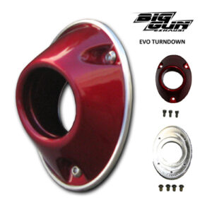 BIG GUN Turndown End Cap Assemble EVO MX / ATV - red