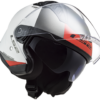 LS2 OF600 COPTER URBANE MATT WHITE RED XXL - Image 2