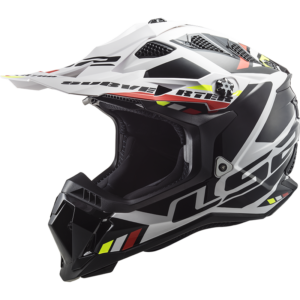 LS2 MX700 SUBVERTER STOMP WHITE BLACK XXL
