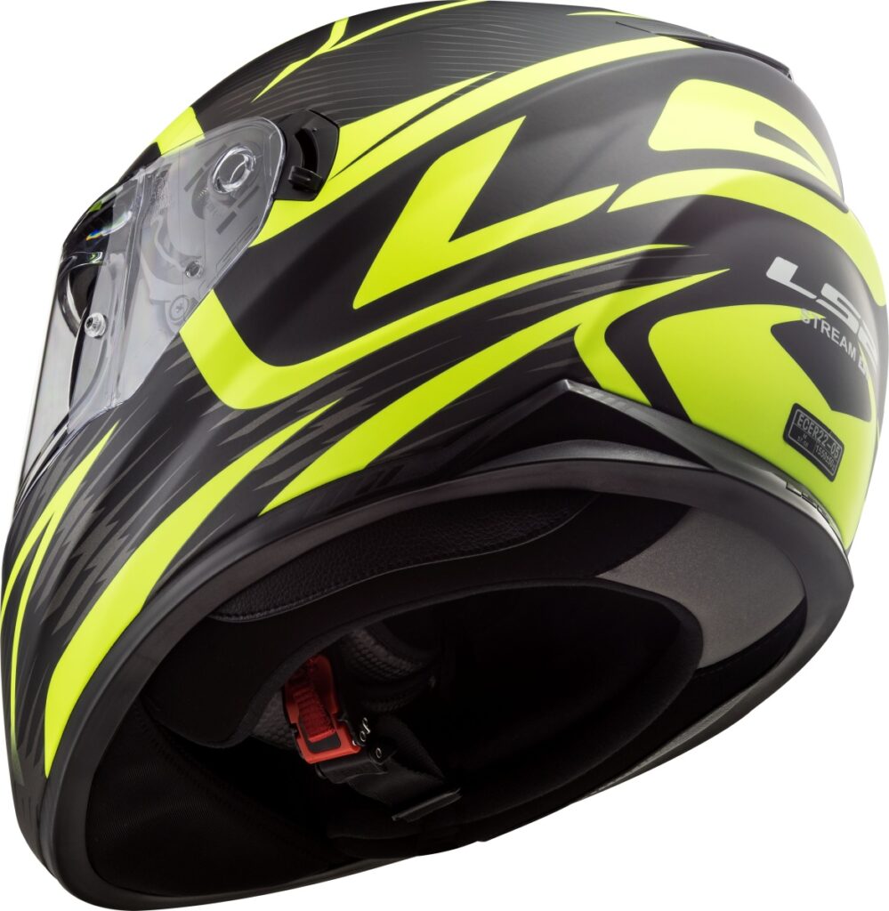 LS2 FF320 STREAM EVO JINK MATT BLACK YELLOW L
