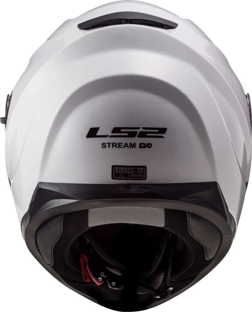 LS2 FF320 STREAM EVO GLOSS WHITE L