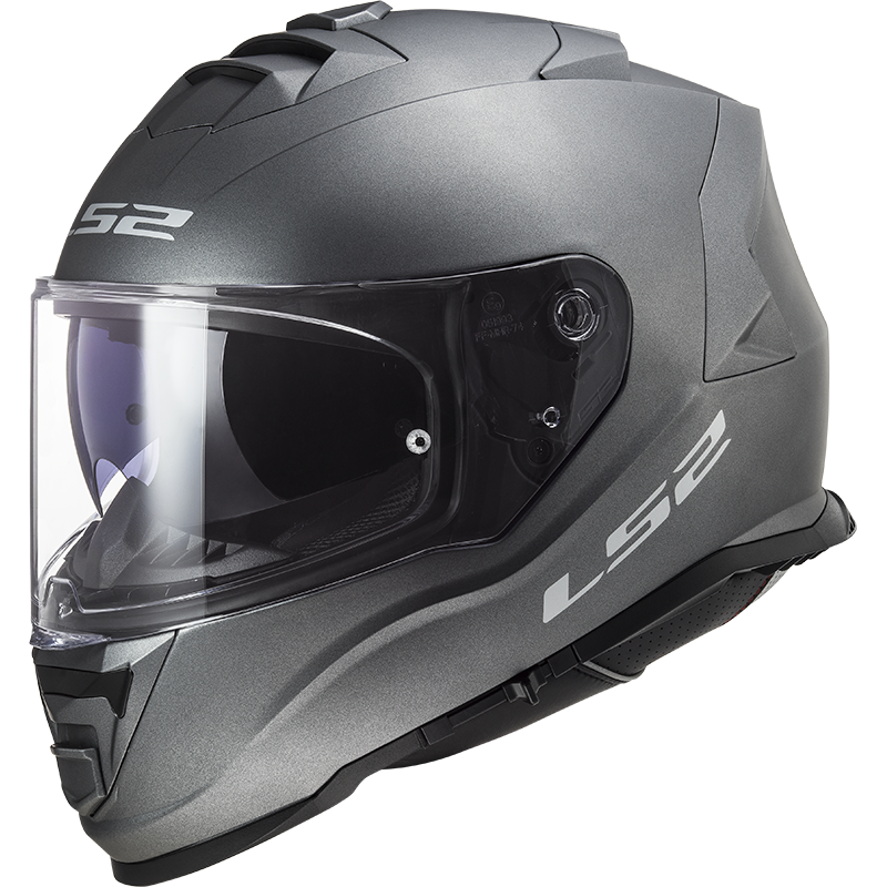 LS2 FF800 STORM SOLID MATT TITANIUM 3XL