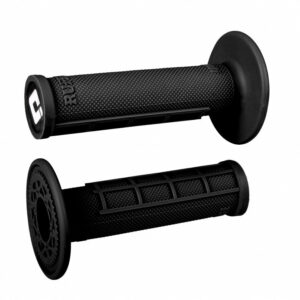 ODI GRIPS MX HALF WAFFLE, Single-Ply Black/White