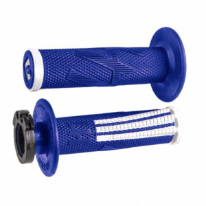 ODI GRIPS PRE MX Lock-on v2 EMIG 4-Stroke Blue/White