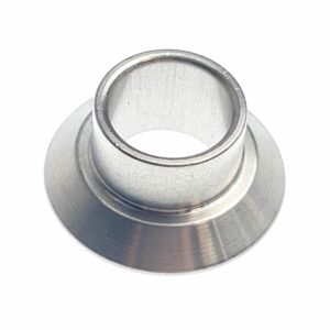 Eyelet Parts: (T) Reducer [0.240 ILG, O10mm Bolt, 0,385 TLG] SS 303, Angled