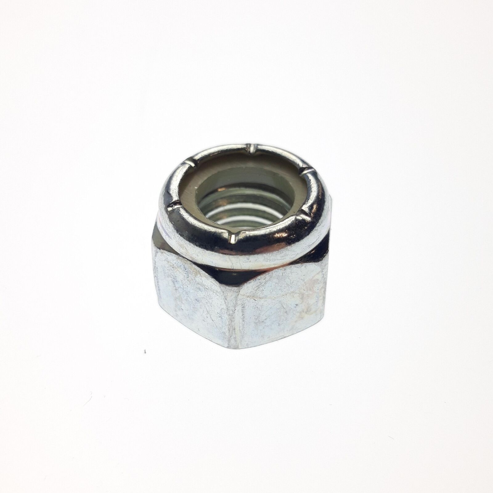 HEXAGONAL LOCKNUT WITH NYLON 1/2-13NC