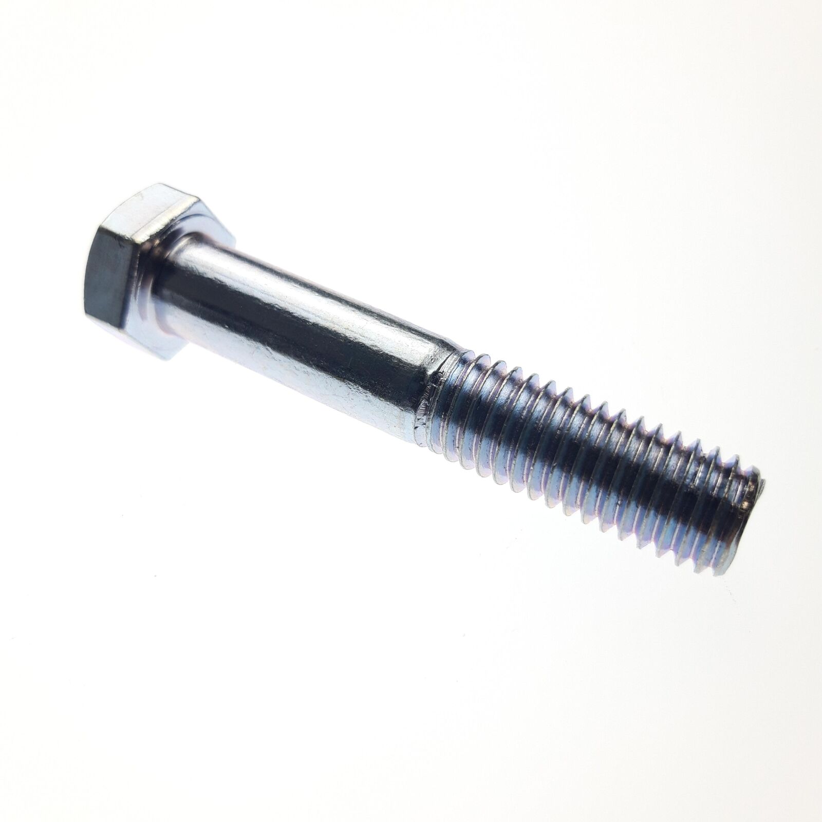 HEXAGONAL BOLT 1/2-13NCX3 ZINC WHITE