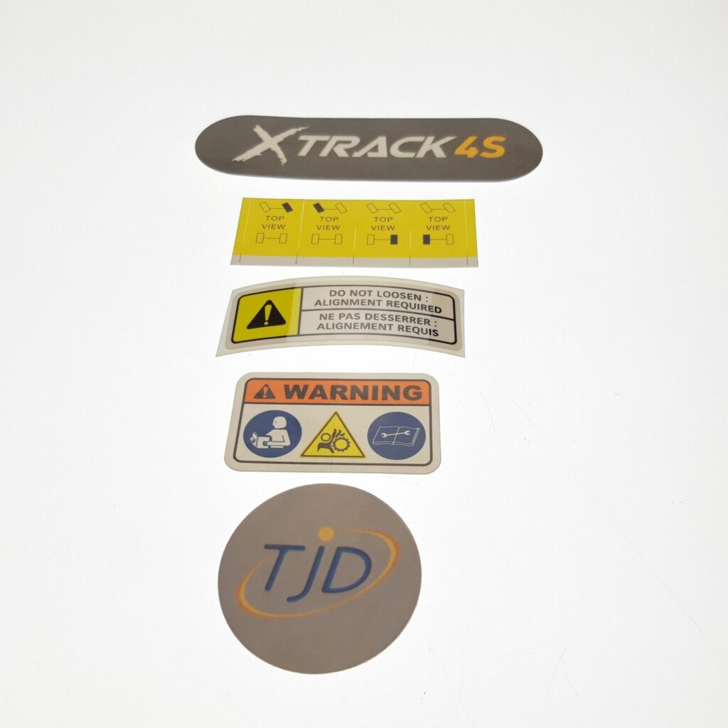 S-Kit, Decals TJD XTRACK 4S – 1 track