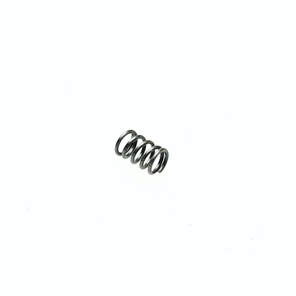 Spring:(0.190 TLG X 0.120 OD X 25.6 lbs/in) Music Wire, right hand wound