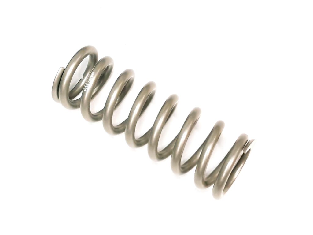 Spring:(T) 10.000 TLG X 2.5 palca ID X 7,6 kg/mm RC3, Powder Paint,Titanium Finish