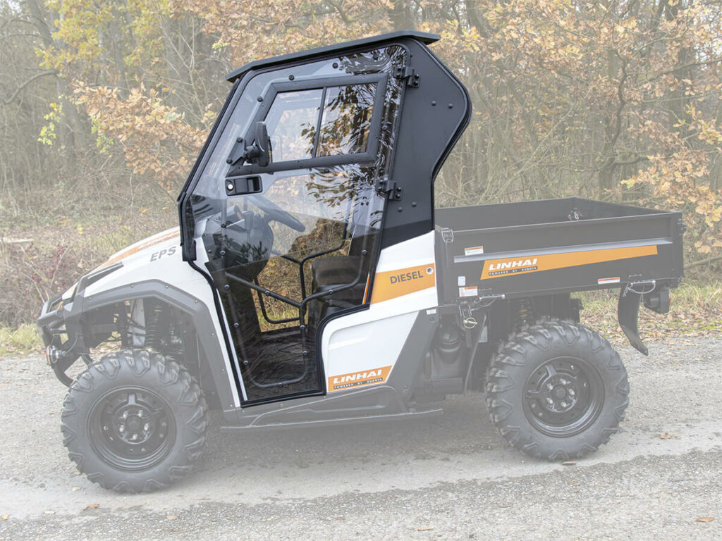 Kompletná kabína vrátane kúrenia pre LINHAI UTV 1100 DIESEL