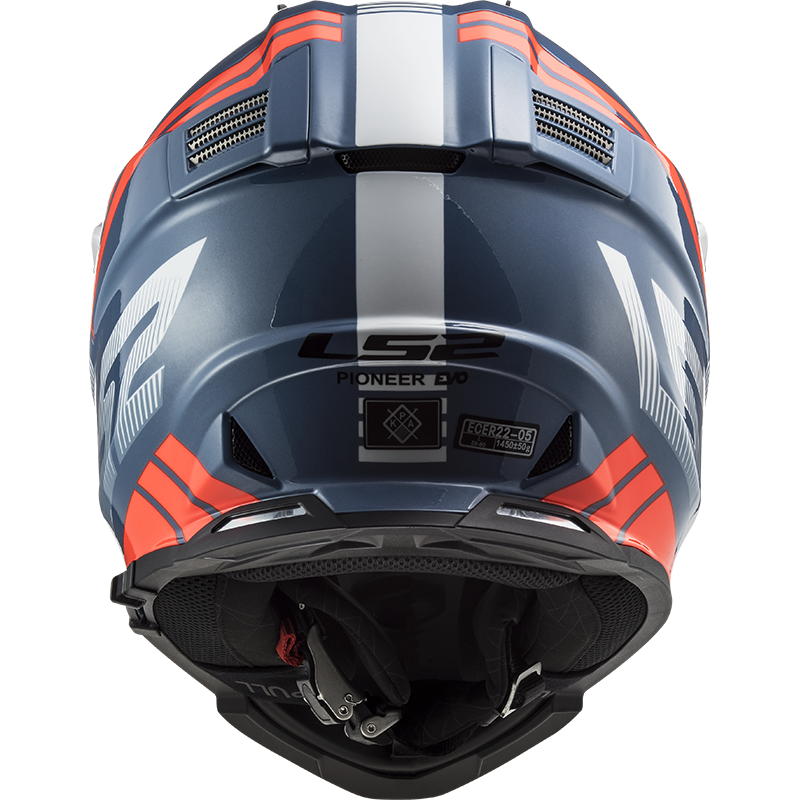 LS2 MX436 PIONEER EVO EVOLVE WHITE COBALT 3XL