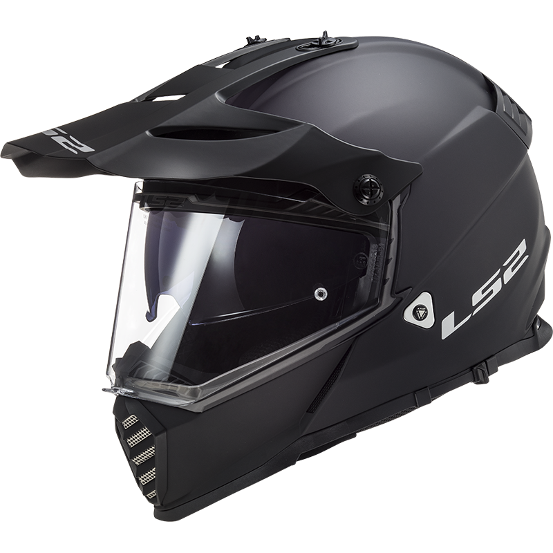 LS2 MX436 PIONEER EVO MATT BLACK L
