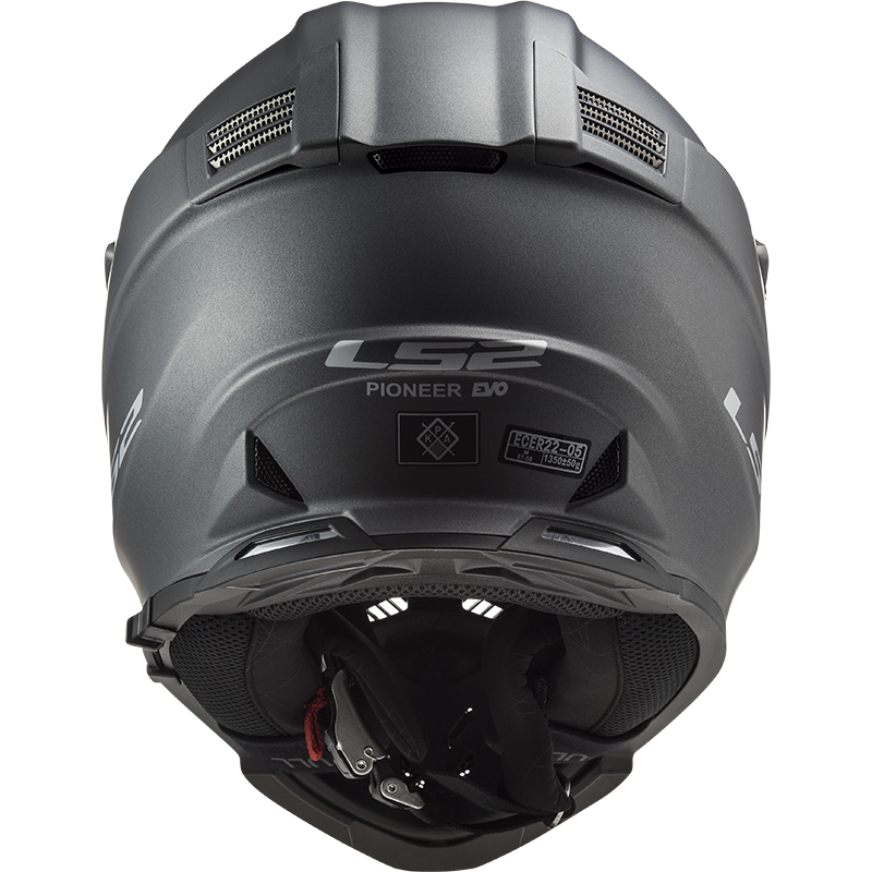 LS2 MX436 PIONEER EVO MATT TITANIUM