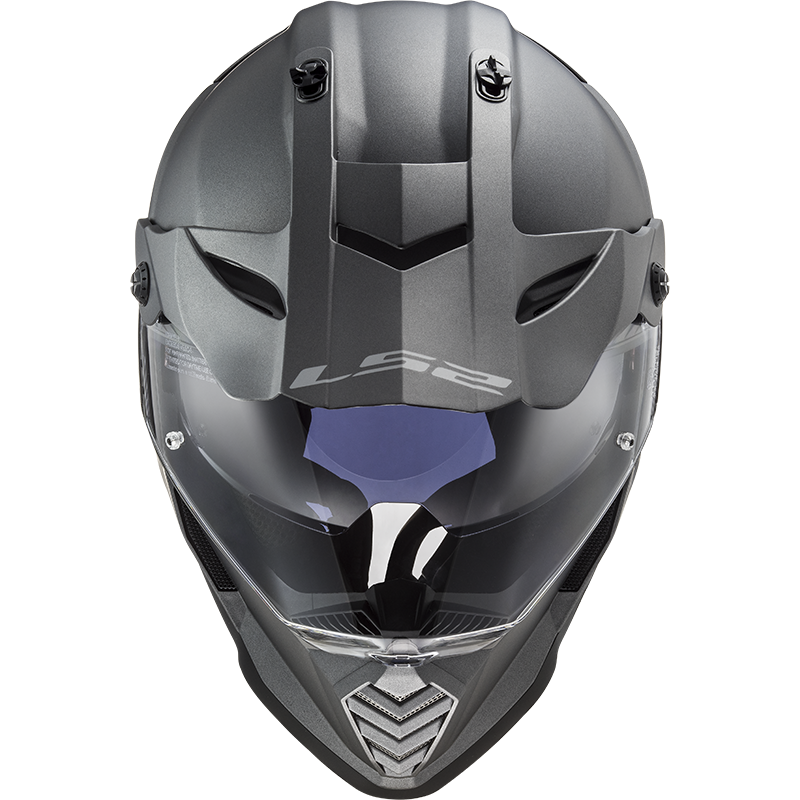 LS2 MX436 PIONEER EVO MATT TITANIUM