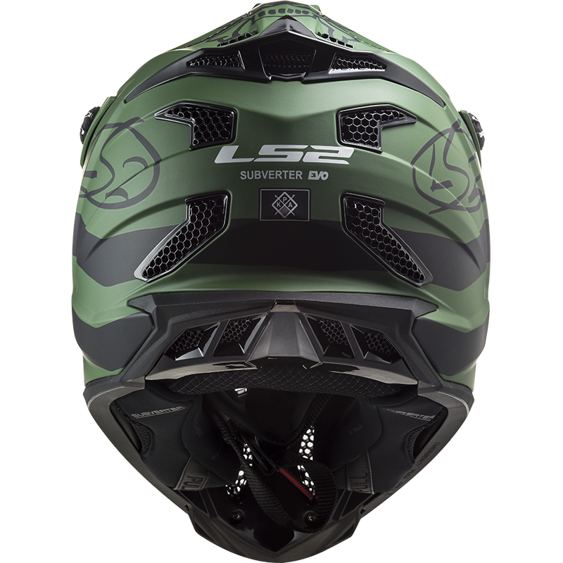 LS2 MX700 SUBVERTER CARGO MATT MILITARY GREEN