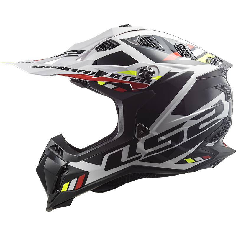 LS2 MX700 SUBVERTER STOMP WHITE BLACK