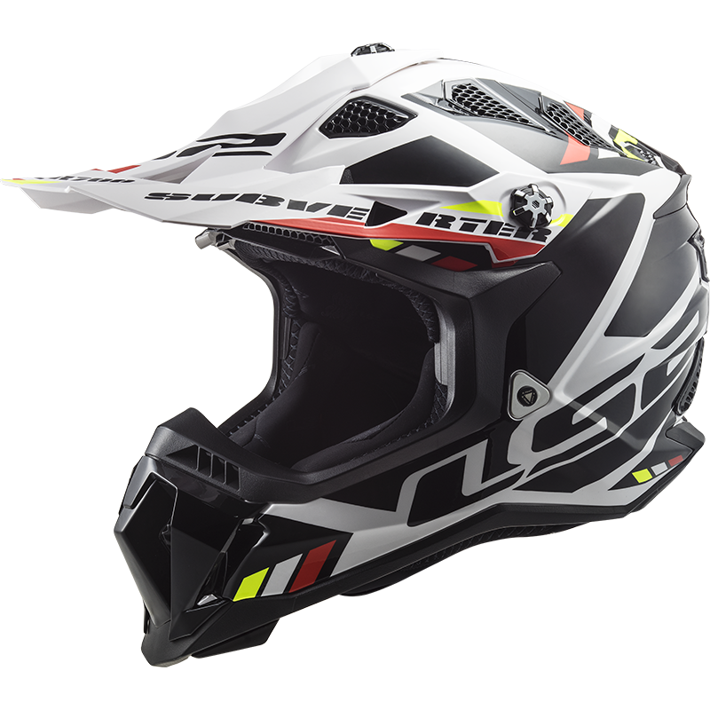 LS2 MX700 SUBVERTER STOMP WHITE BLACK