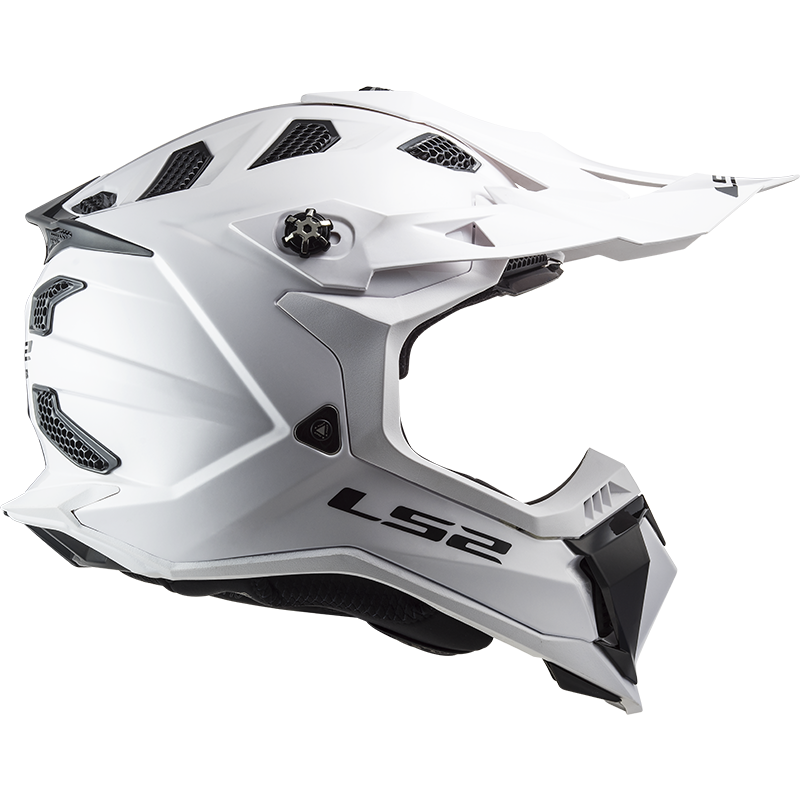 LS2 MX700 SUBVERTER SINGLE MONO GLOSS WHITE
