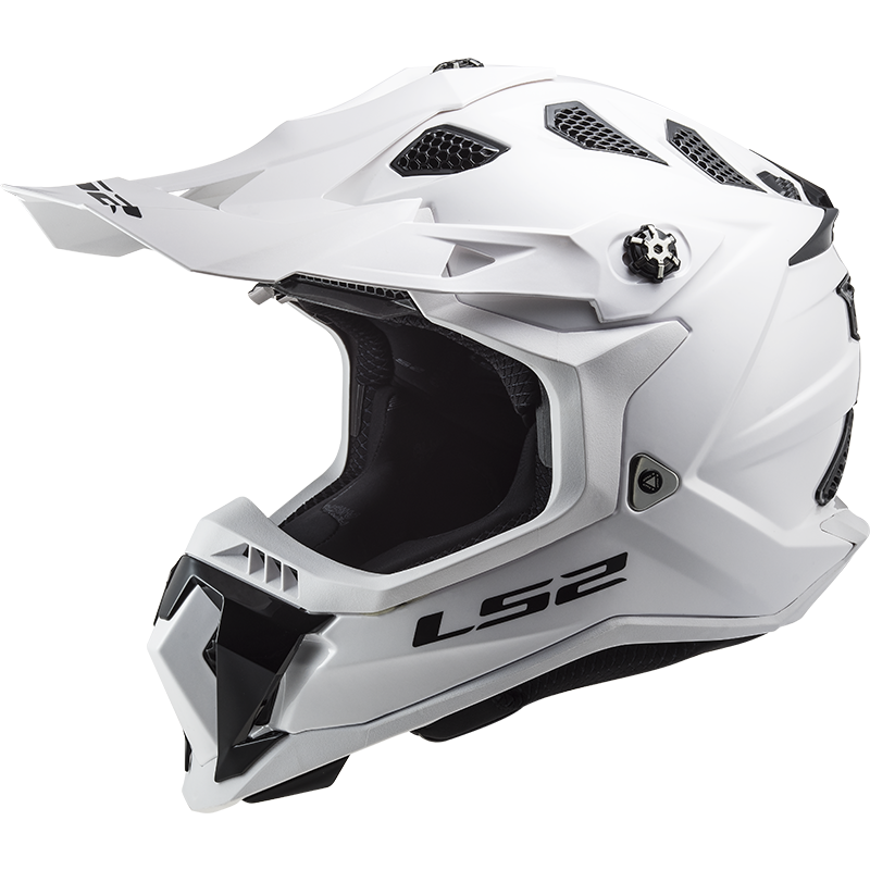 LS2 MX700 SUBVERTER SINGLE MONO GLOSS WHITE