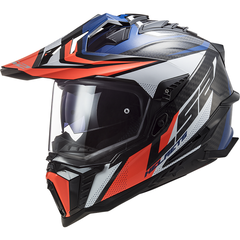 LS2 MX701 EXPLORER C FOCUS G.BLUE WHITE RED L