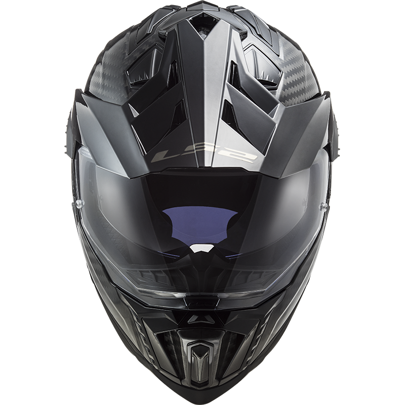 LS2 MX701 EXPLORER C GLOSS CARBON-06 XS