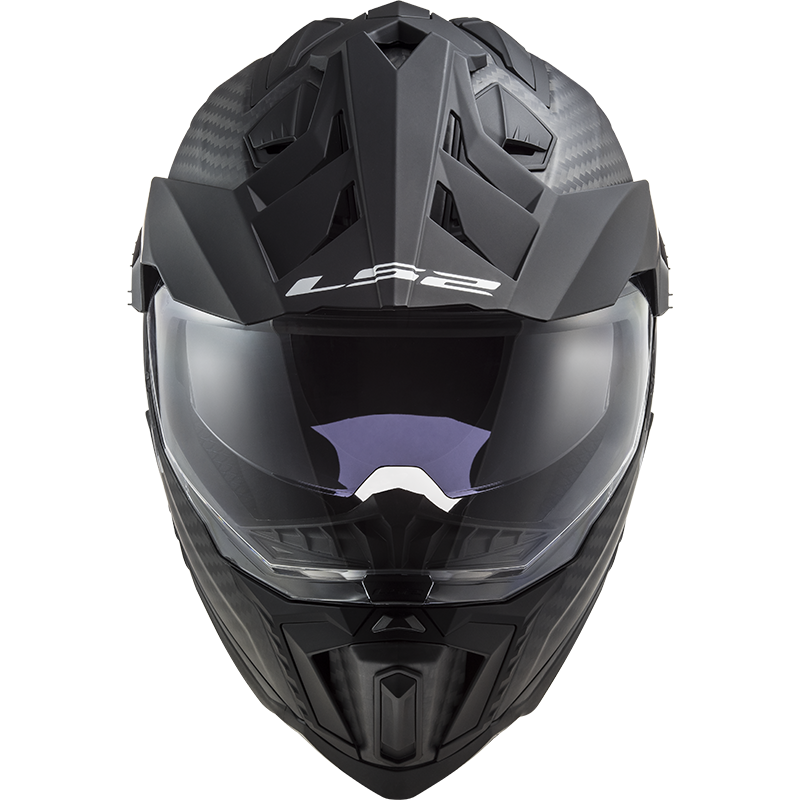 LS2 MX701 EXPLORER C SOLID MATT CARBON