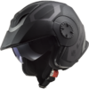 LS2 OF570 VERSO MARKER MATT BLACK TITANIUM 3XL - Image 5