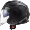 LS2 OF570 VERSO MARKER MATT BLACK TITANIUM 3XL - Image 2