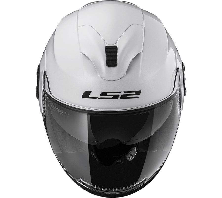 LS2 OF570 VERSO SINGLE MONO GLOSS WHITE XXS