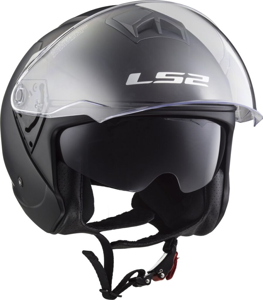 LS2 OF573 TWISTER SOLID Matt Black XL