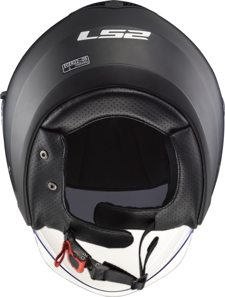 LS2 OF573 TWISTER SOLID Matt Black XL