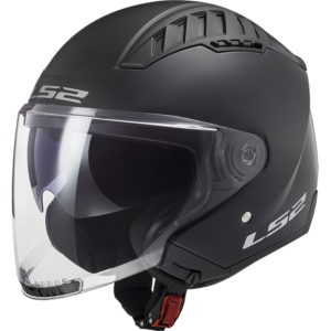 LS2 OF600 COPTER MATT BLACK L