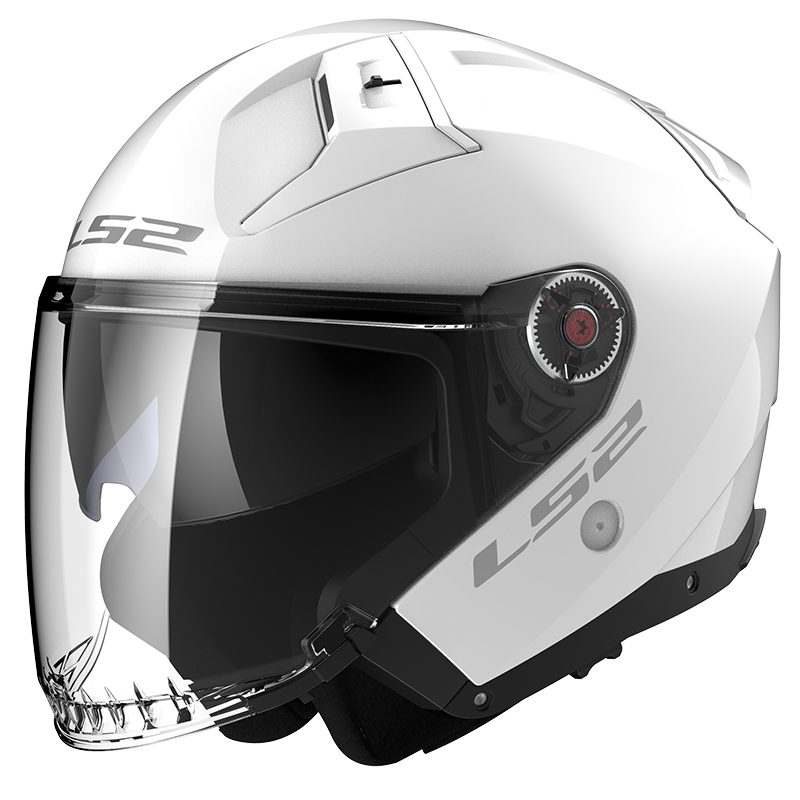 LS2 OF603 INFINITY II SOLID GLOSS WHITE-06