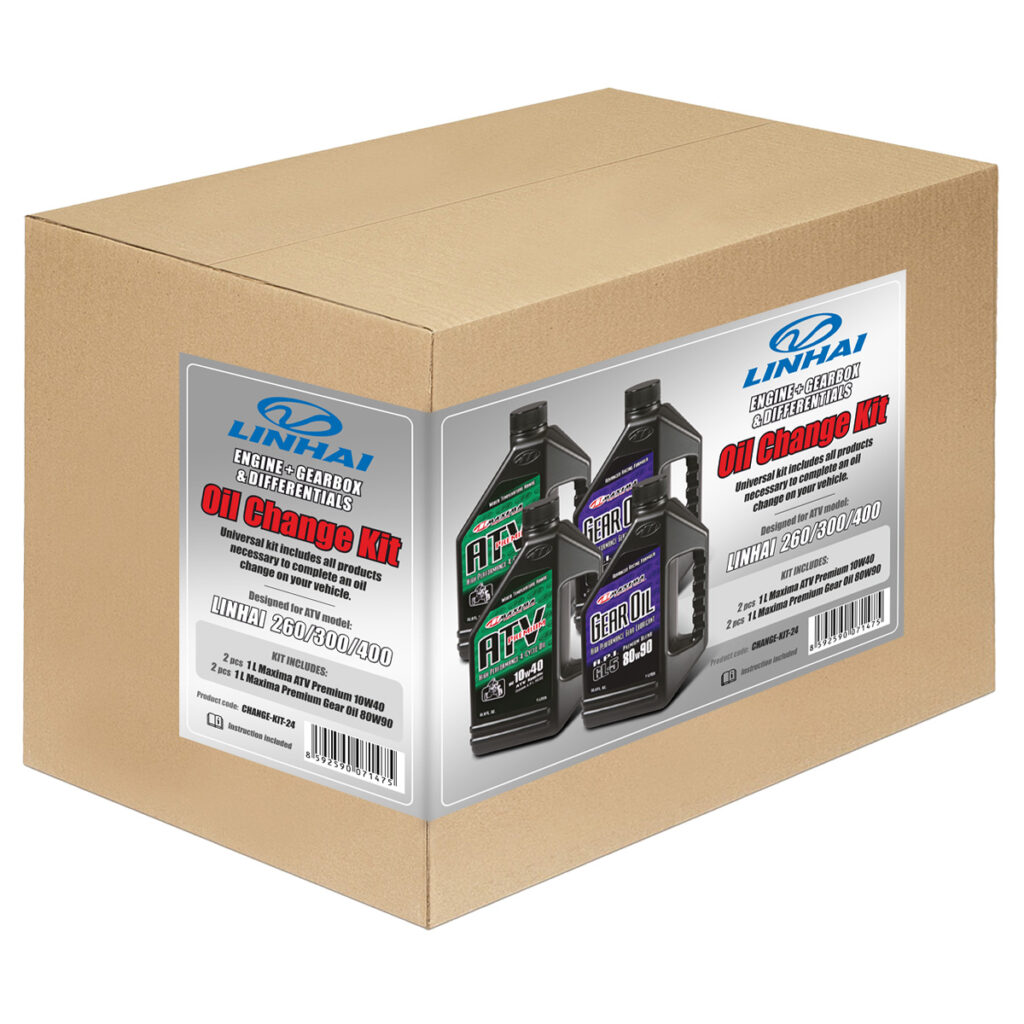Oil change kit + diff., gearbox – LINHAI 260/300/370/400/420