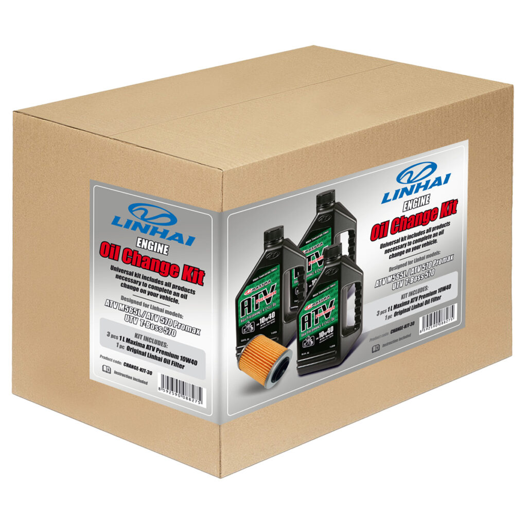 Oil change kit – LINHAI M565L, M570L, Promax 570/650, T-Boss 570, LANDFORCE 650