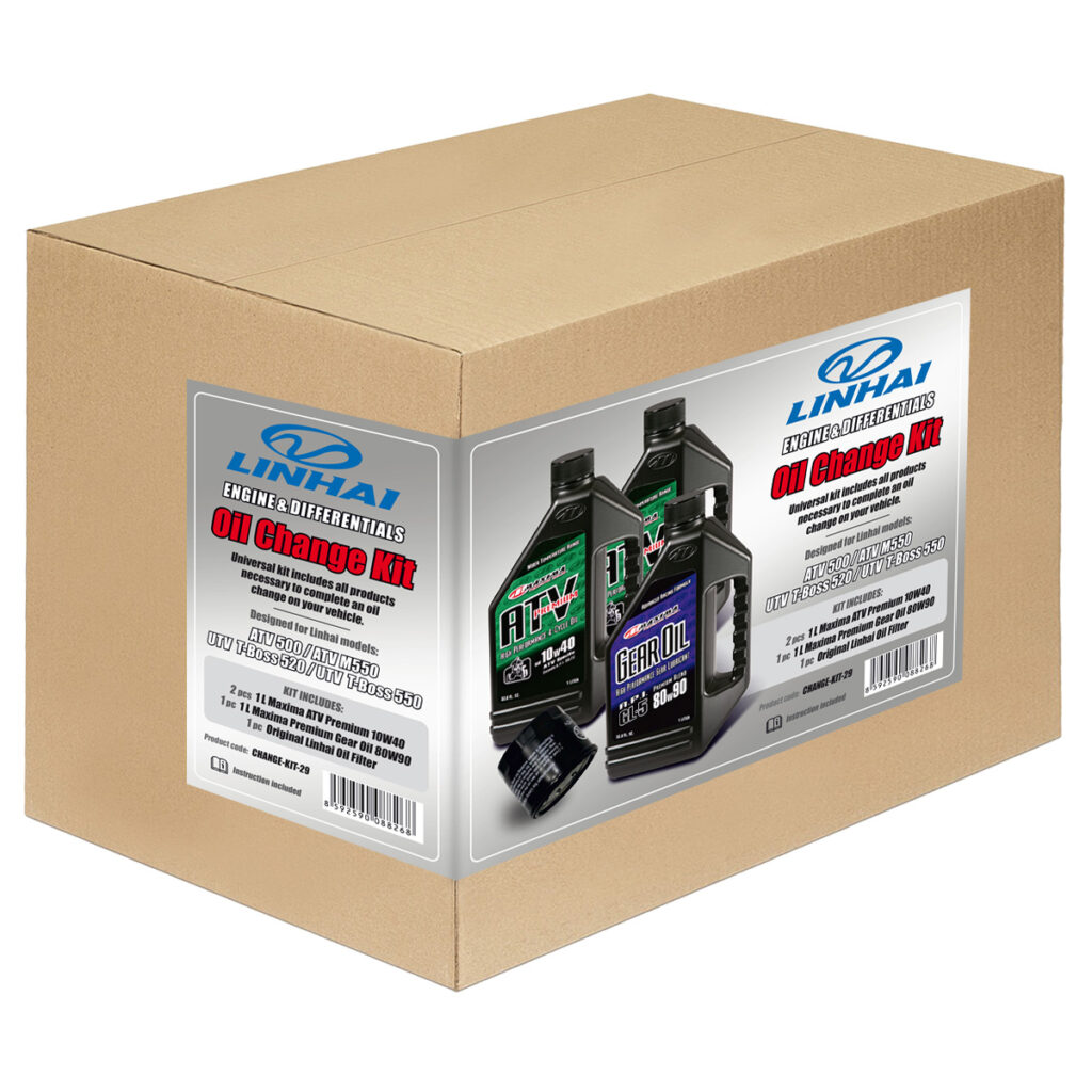 Oil change kit + diff. – LINHAI 500/550, T-Boss 520/550, Landforce 550