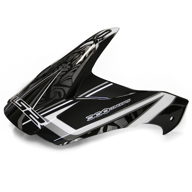 LS2 PEAK MX433 SILVER (MAGNUM)