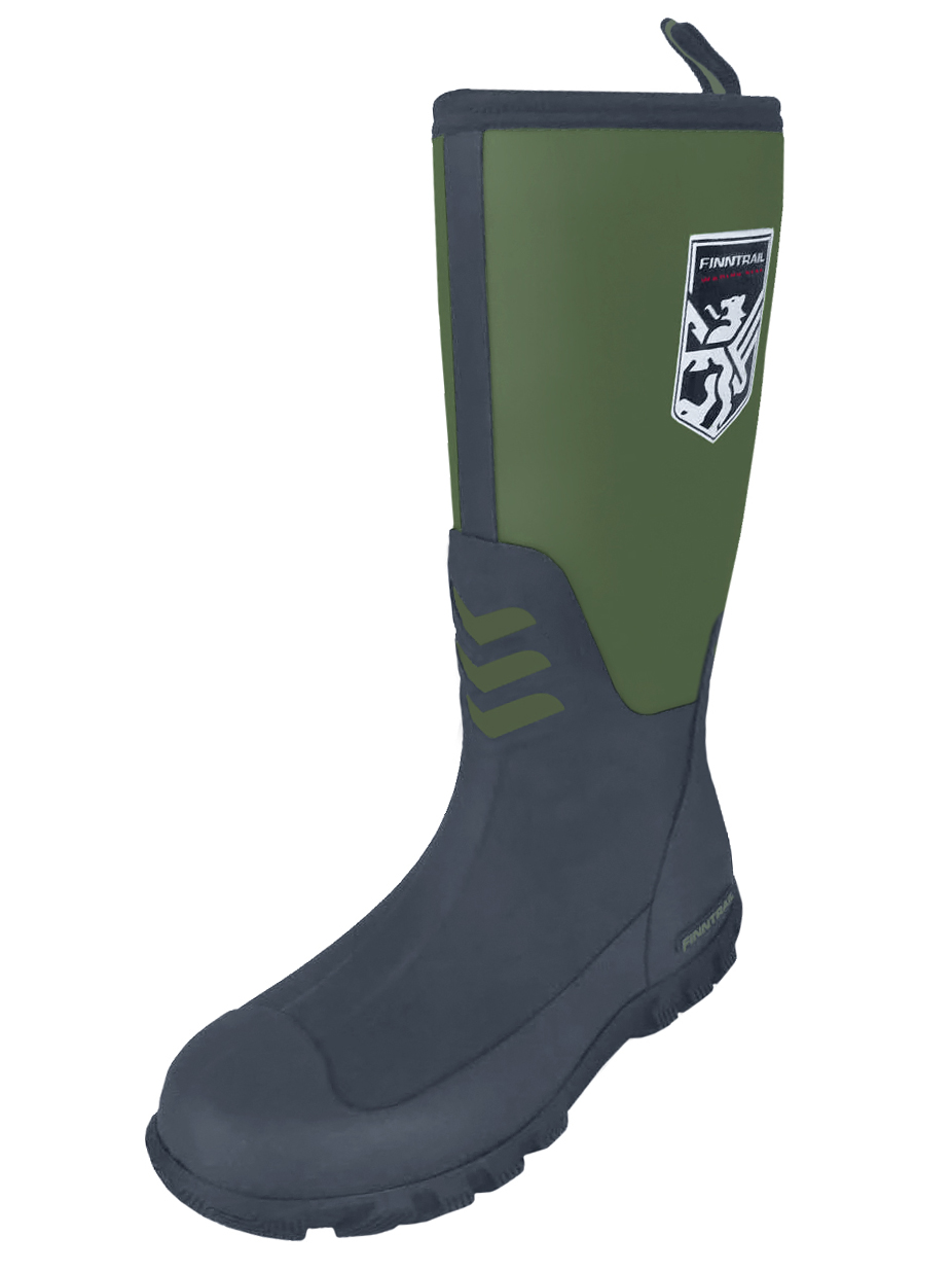 Finntrail Rubber boots Outlander Khaki 40