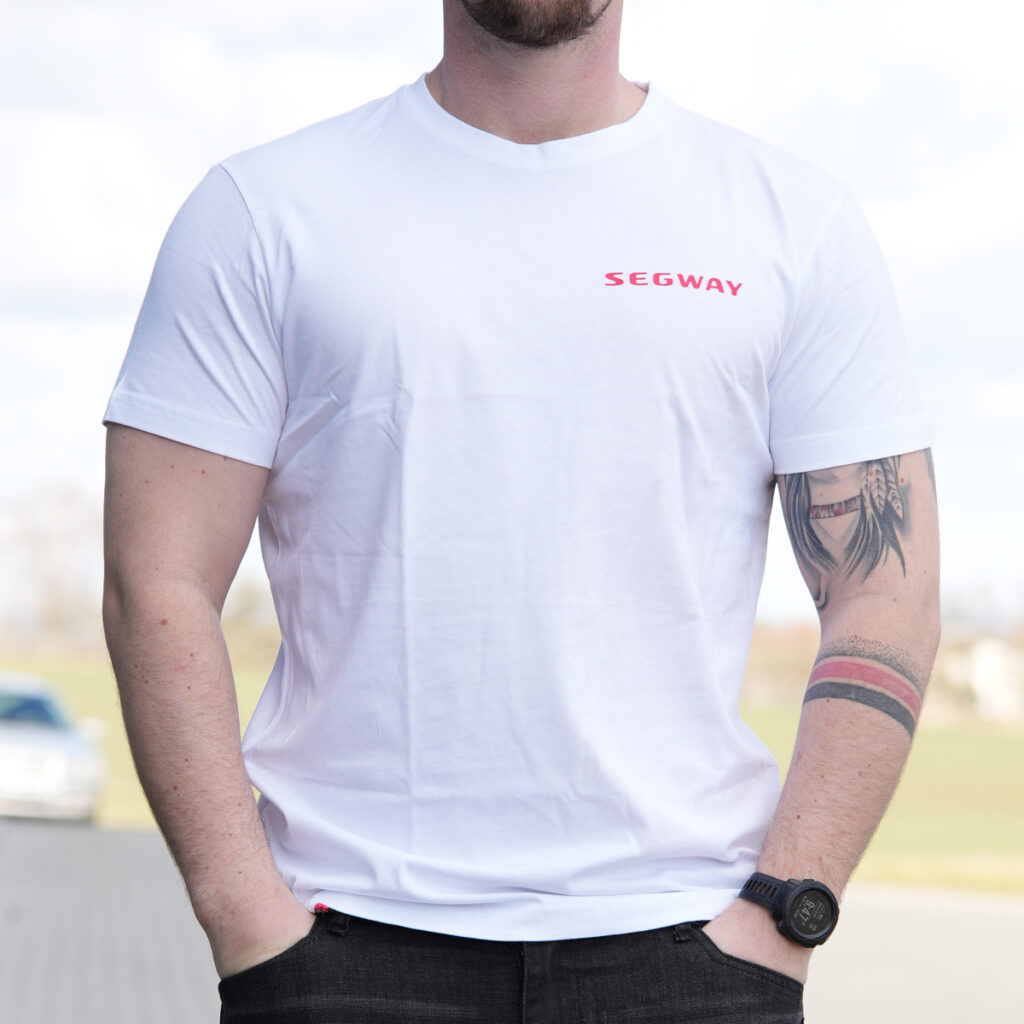 SEGWAY POWERSPORTS White Men T-shirt M