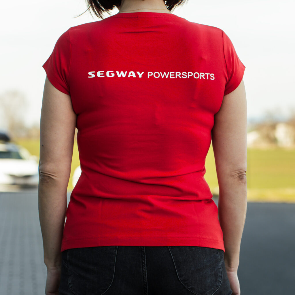 SEGWAY POWERSPORTS Red Women T-shirt