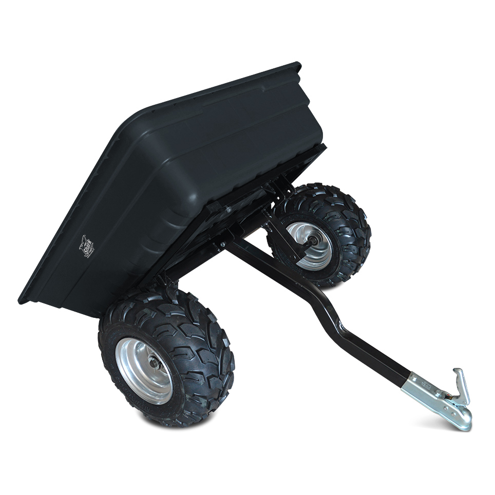 SHARK GARDEN 300, vozík za štvorkolku, záhradný traktor, čierny