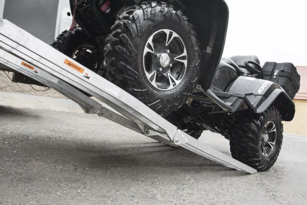 SHARK ATV, MOTO hliníkové nájazdy (2 kusy), nosnosť max. 680 kg