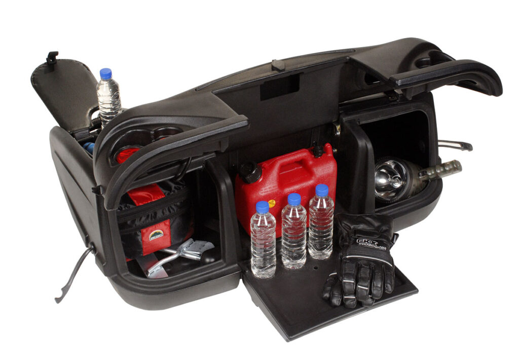 Kimpex Techno Plus Trunk W/Heat Grips, s vyhrievaním rukovätí